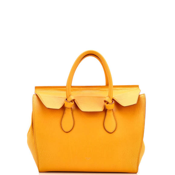 Celine Medium Tie Knot Tote Grainy Leather - Picture 1 of 6